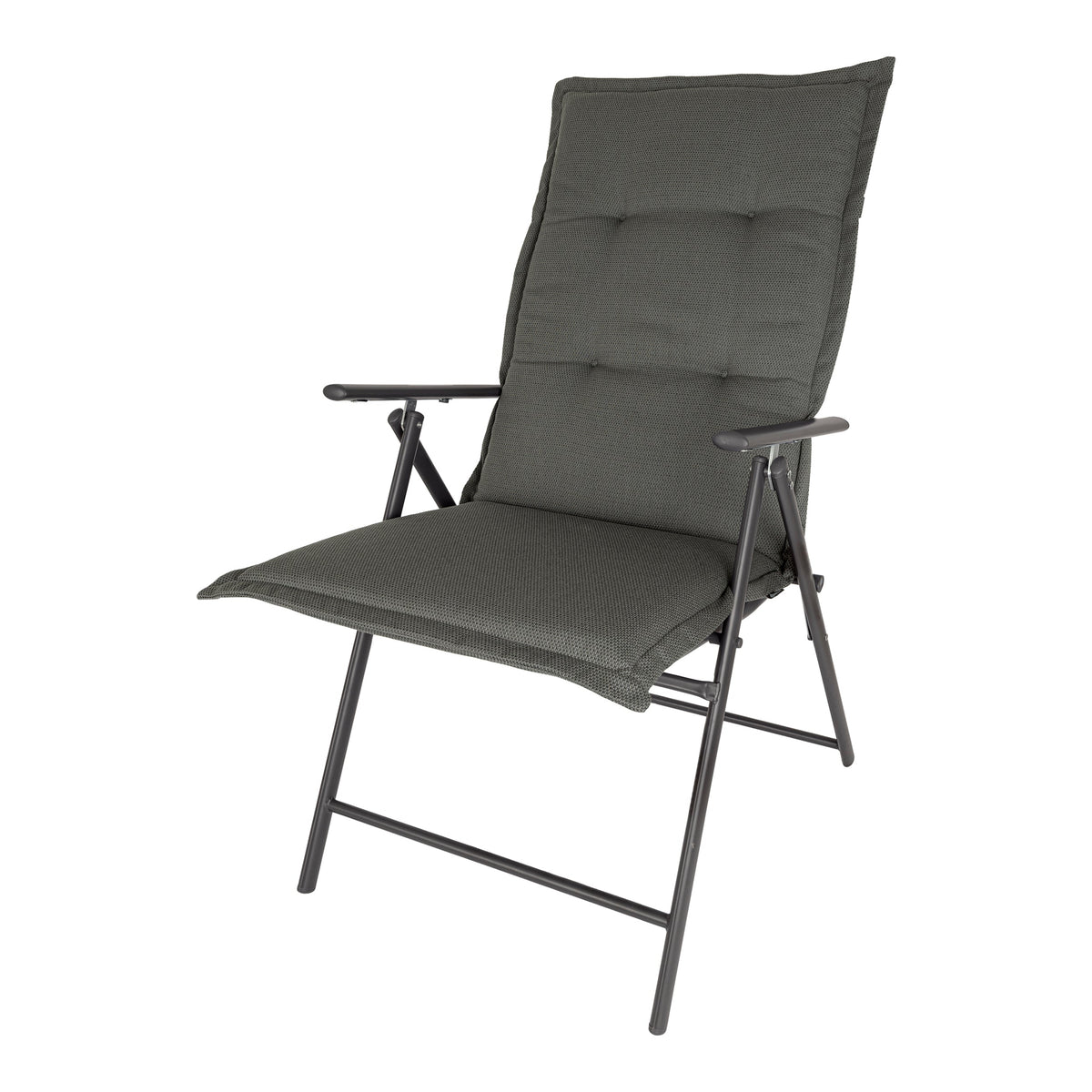 Kopu® Manchester Grey Comfortabel Tuinkussen met Hoge Rug - Grijs