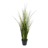 Kopu® Kunstplant Grasplant 90 cm - in zwarte pot - Nepplant