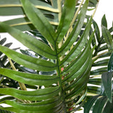 Kopu® Kunstplant Arecapalm 110 cm 6 stammen - zwarte pot - Nepplant
