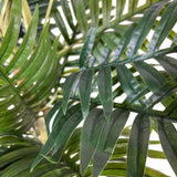 Kopu® Kunstplant Arecapalm 110 cm 6 stammen - zwarte pot - Nepplant