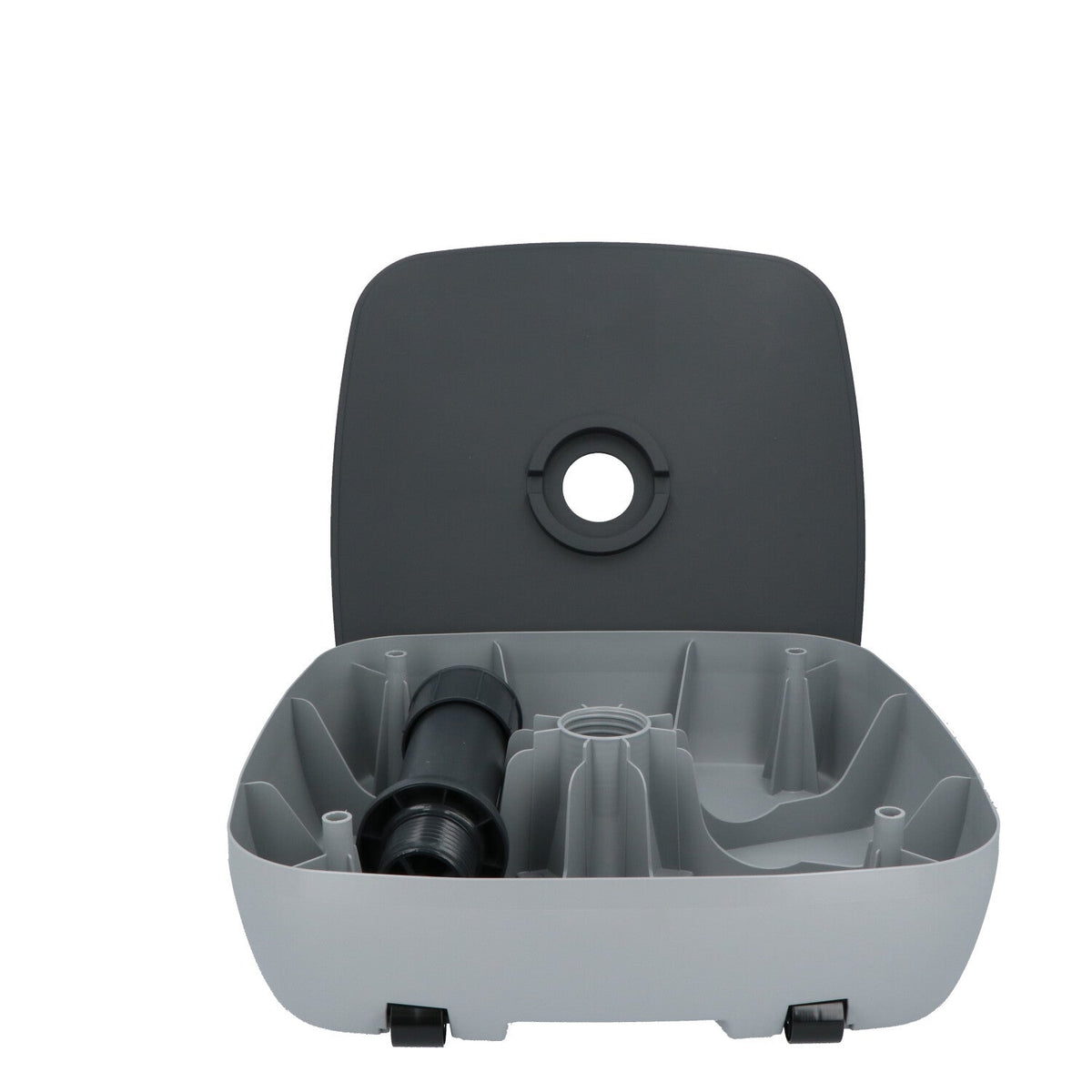 Vulbare Parasolvoet Verrijdbaar Eco Concept Vierkant - Vulbaar tot 40 kg - Grijs