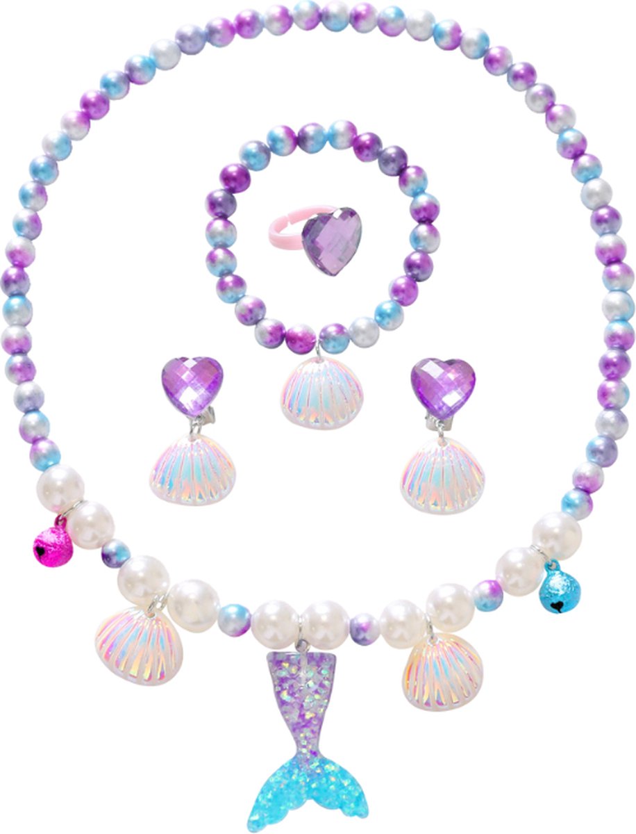 Lunar Zeemeerminstaart met bikini top en Accessoires met MONOVIN