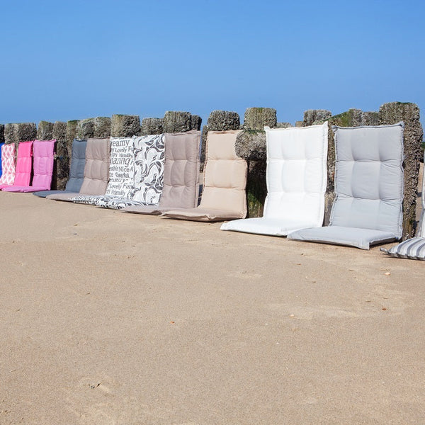 Kopu® Prisma Navy Hoogwaardig Tuinkussen Lage Rug - Blauw