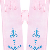 Elsa Verkleed Jurk met Ster Roze