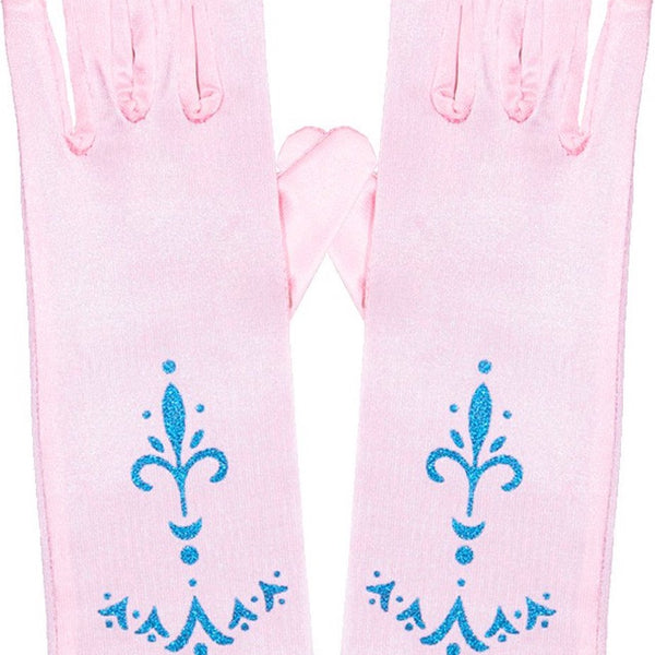 Elsa Verkleed Jurk met Ster Roze
