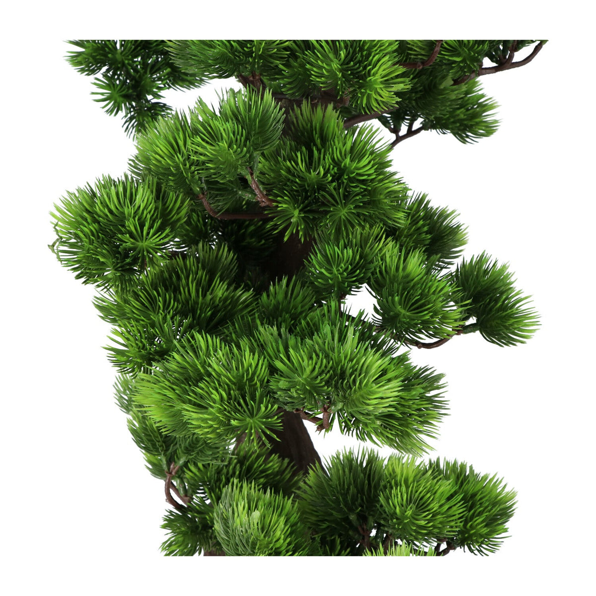 Kopu® Kunstplant Bonsai 65 cm Pijnboom met zwarte Pot - Bonsai boompje
