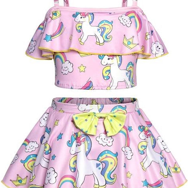 Unicorn Bikini Roze Meisjes