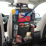 Flokoo Autostoel Organizer Voor Kinderen - Opbergsysteem Auto - Zwart