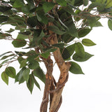 Kopu® Kunstplant Ficus 125 cm in pot met Natuurstam
