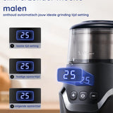 Koffiemolen - Elektrische Koffiebonen Maler - Specerijen & Koffiebonen - BPA-vrij - Safecourt Kitchen