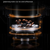 Safecourt Kitchen Koffiemolen Deluxe - Elektrische koffiemolen - Koffiebonen maler - Zwart