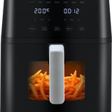 Safecourt Kitchen Airfryer XXL - Heteluchtfriteuse - 1800W - 7L Inhoud - 40ºC tot 200ºC - Zwart