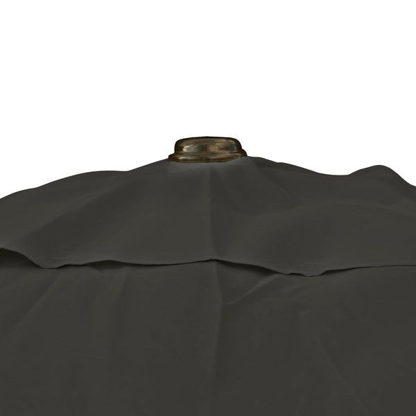 Kopu® Bilbao Rechthoekige Parasol 150x250 cm met Knikarm - Antraciet