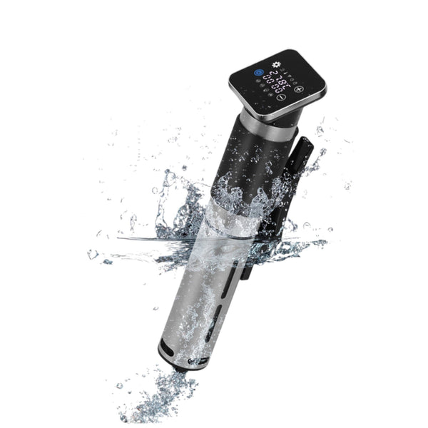 Sous Vide Stick met Wi-Fi en App – Smart Slowcooker – Zwart/RVS – Voor Perfect Slow Cooking