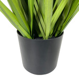 Kopu® Kunstplant Miscanthus 78 cm - in zwarte pot - Nepgras
