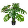 Kopu® Kunstplant Split Philodendron 90 cm - 8 bladeren - Nepplant
