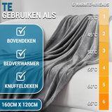 Elektrische Deken Grijs