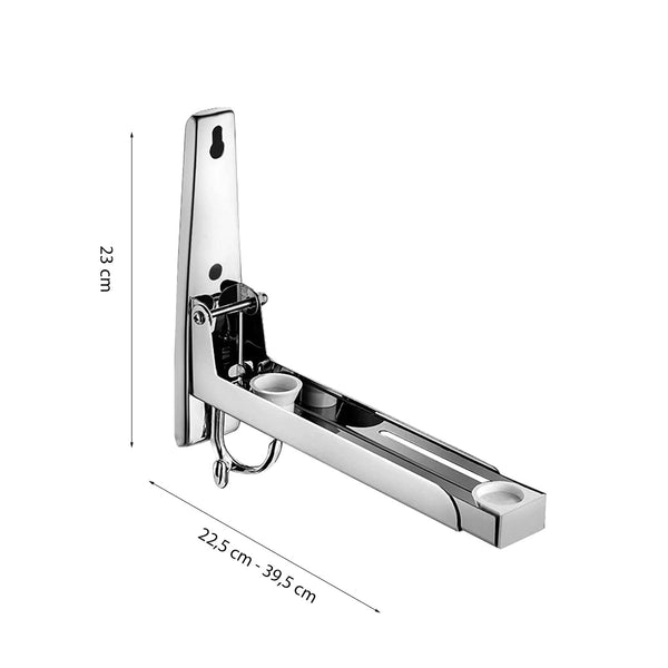 Magnetron Beugel - 2 Stuks - RVS - Verstelbare Muurbeugel Magnetron - Microwave Holder