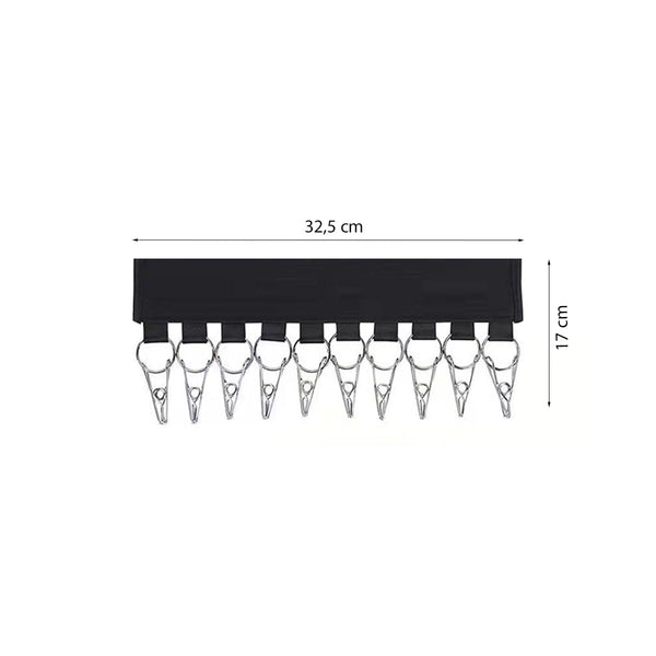 Cap Rack - Zwart - Petten Organizer - Petten Opbergsysteem - Petten Houder - Hat Holder
