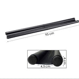 Tochtstopper Deur - Tochtrol - 95 cm - Zwart