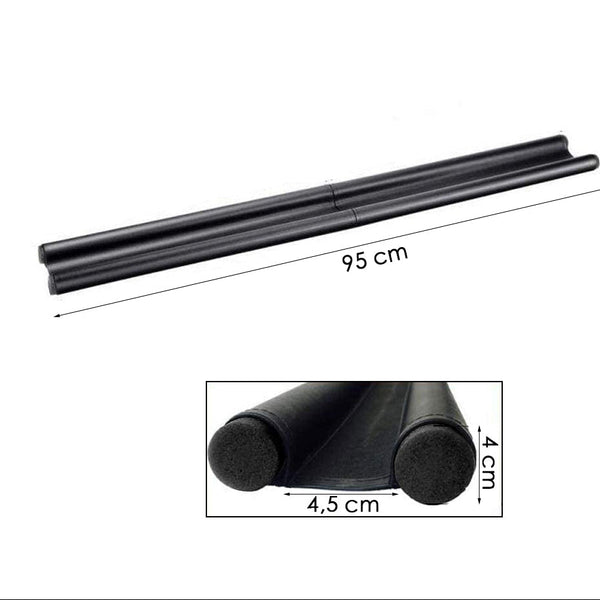 Tochtstopper Deur - Tochtrol - 95 cm - Zwart