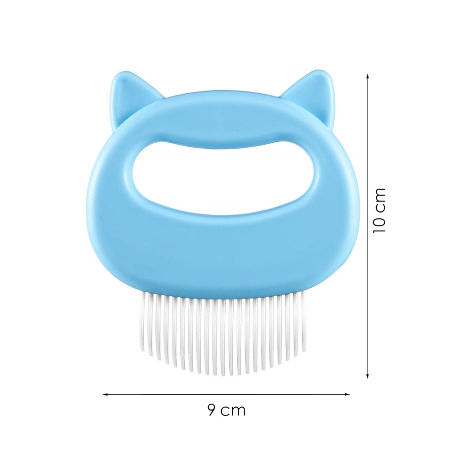 Kattenmassage - Massageborstel - Flexibel Materiaal - Set van 3