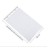 Kastplank - Verstelbaar - Draagt tot 25 kg - 53-90x30 cm - Wit