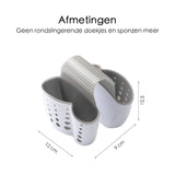 Gootsteen Organizer - 2 Vakjes - Waterbestendig - Siliconen