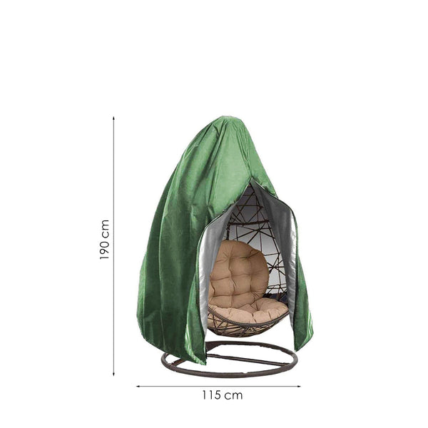 Egg Swing beschermhoes -  Beschermhoes Hangstoel Egg - Waterproof - Universeel model - Groen