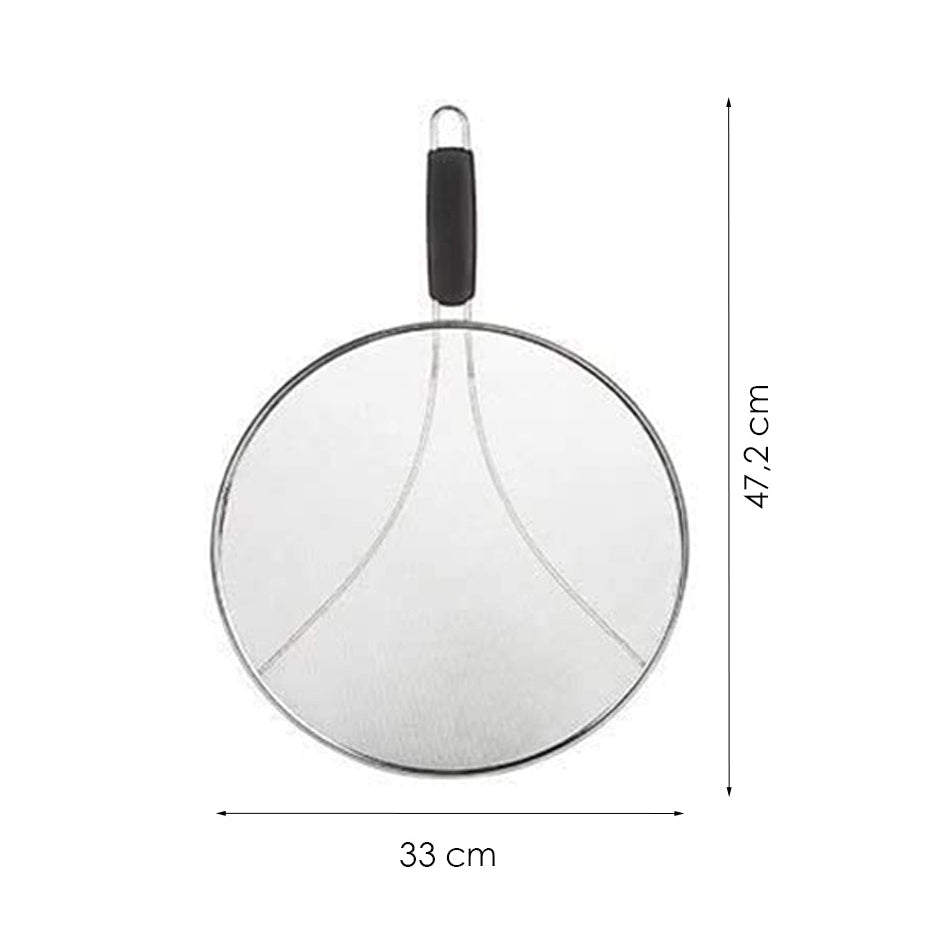 Anti Spatdeksel - Diameter 33 cm - Vaatwasserbestendig - Past op de meeste pannen