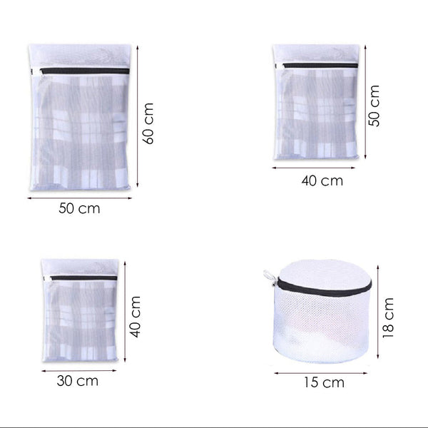 Waszakken - Wasnetten - Packing Cubes - 7 stuks