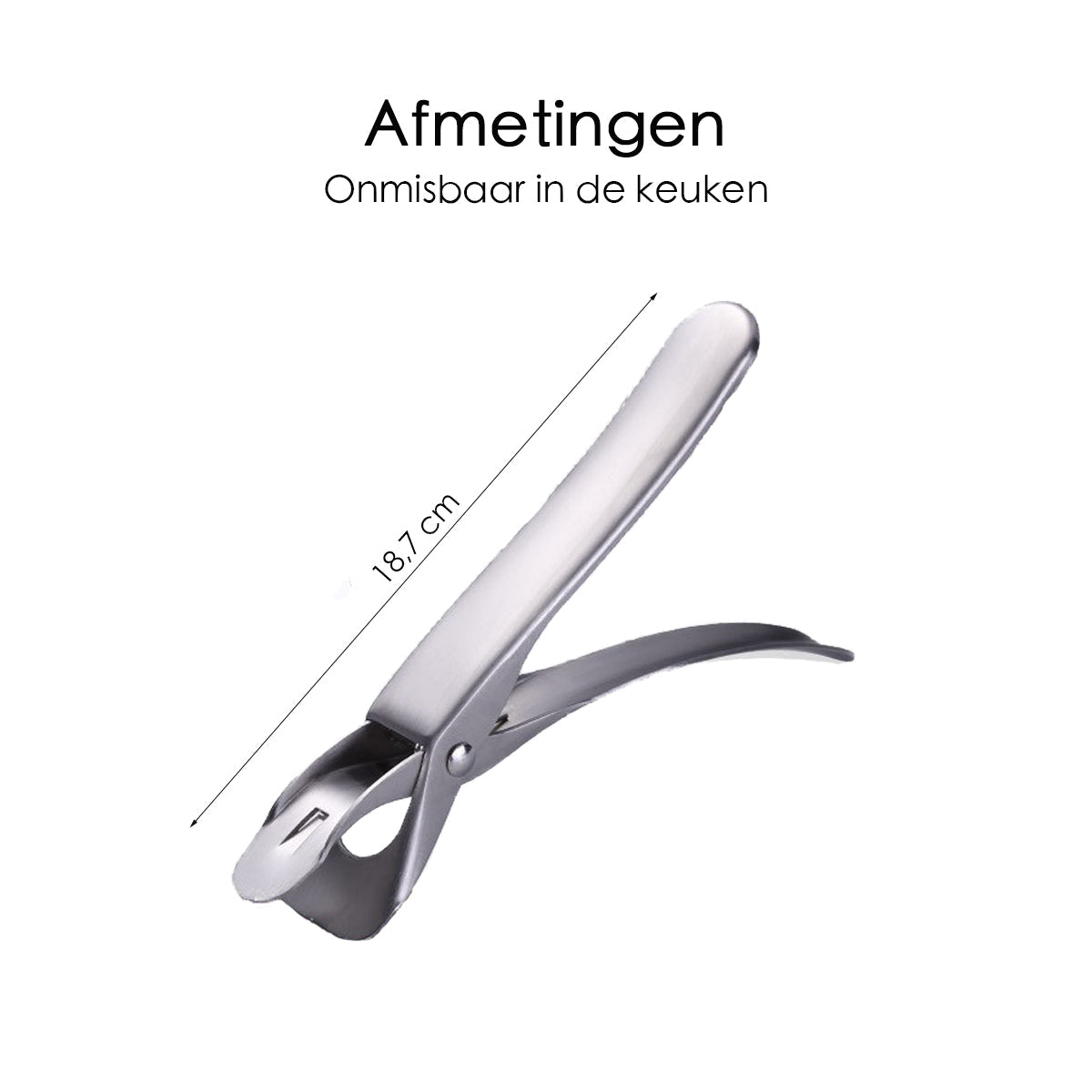 Oventang - RVS - Keukenhulpje