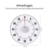Leerklok rond - Timer Kind - Vergaderklok - Aftelklok