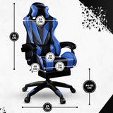 Bayt Gamingstoel Zwart-Blauw