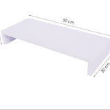 Monitorstandaard - 50cm x 20cm x 8cm - Wit