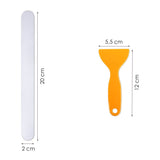 Anti Slip Strip Strips - 25 stuks - Transparant - 20 cm x 2 cm - Inclusief Schraper