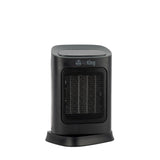 Elektrische Kachel - Compacte Keramische kachel met touchscreen - 2 Standen 900 en 1800 Watt - Kantelbeveiliging - Draagbaar