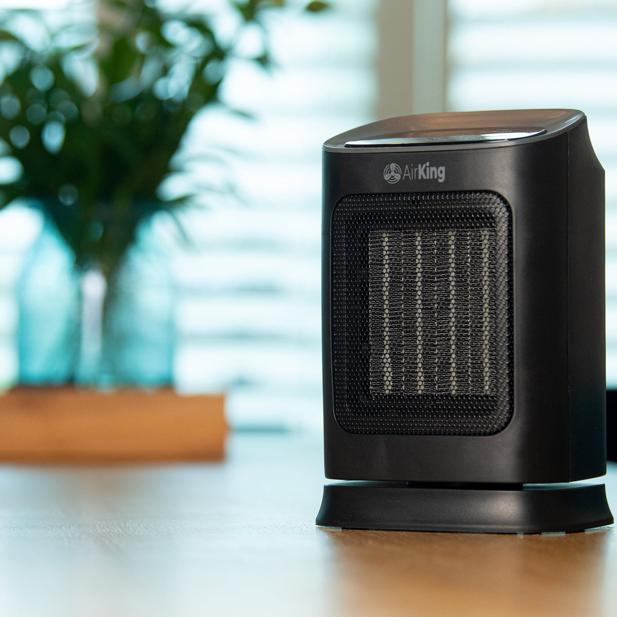 Elektrische Kachel - Compacte Keramische kachel met touchscreen - 2 Standen 900 en 1800 Watt - Kantelbeveiliging - Draagbaar