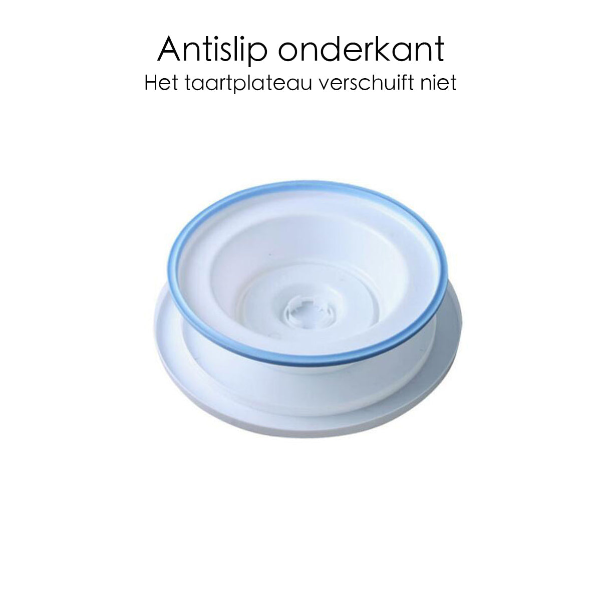 Taartplateau - Draaibaar - Anti-slip - Draaiplateau Taart - Turntable Cake