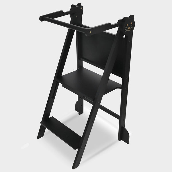 Leertoren Opvouwbaar Zwart