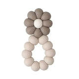 Daisy Taupe BPA-vrij - Siliconen Bijtring