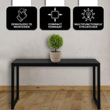 Bureautafel Zwart