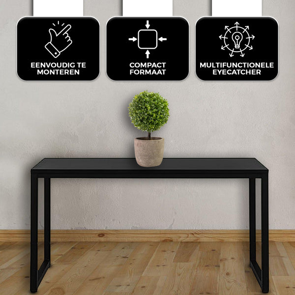 Bureautafel Zwart
