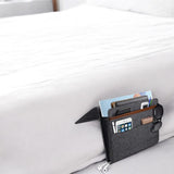 Bedside Pocket - Donker Grijs - Vilten Opbergzak voor Bed of Bank - Bedorganizer