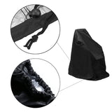 Rolstoel afdekhoes - Zwart - Beschermingshoes voor Rolstoel - 130 x 114 x 76 cm - Regenhoes