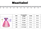 Rapunzel Prinsessenjurk meisje Korte Mouw