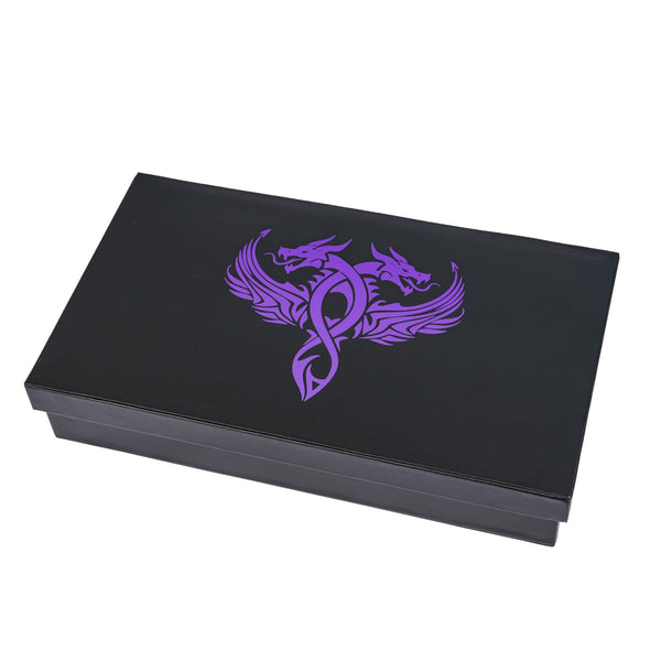 Dobbelaars Deluxe Dice Vault (Zwart & Paars)