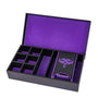 Dobbelaars Deluxe Dice Vault (Zwart & Paars)