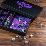 Dobbelaars Deluxe Dice Vault (Zwart & Paars)