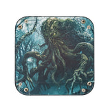Opvouwbare Dice Tray – Zwart Kunstleer | Voor Dungeons & Dragons & TTRPG Dobbelstenen Monster Blauw